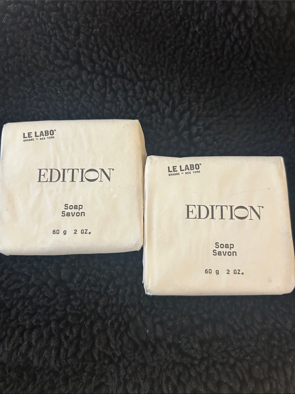 Le Labo 2-Luxury Medium Edition Scented Soap Bars 2x60g 2 oz. / Sealed